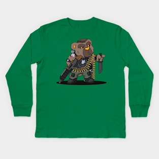 SNUGZ (OD Green) Kids Long Sleeve T-Shirt